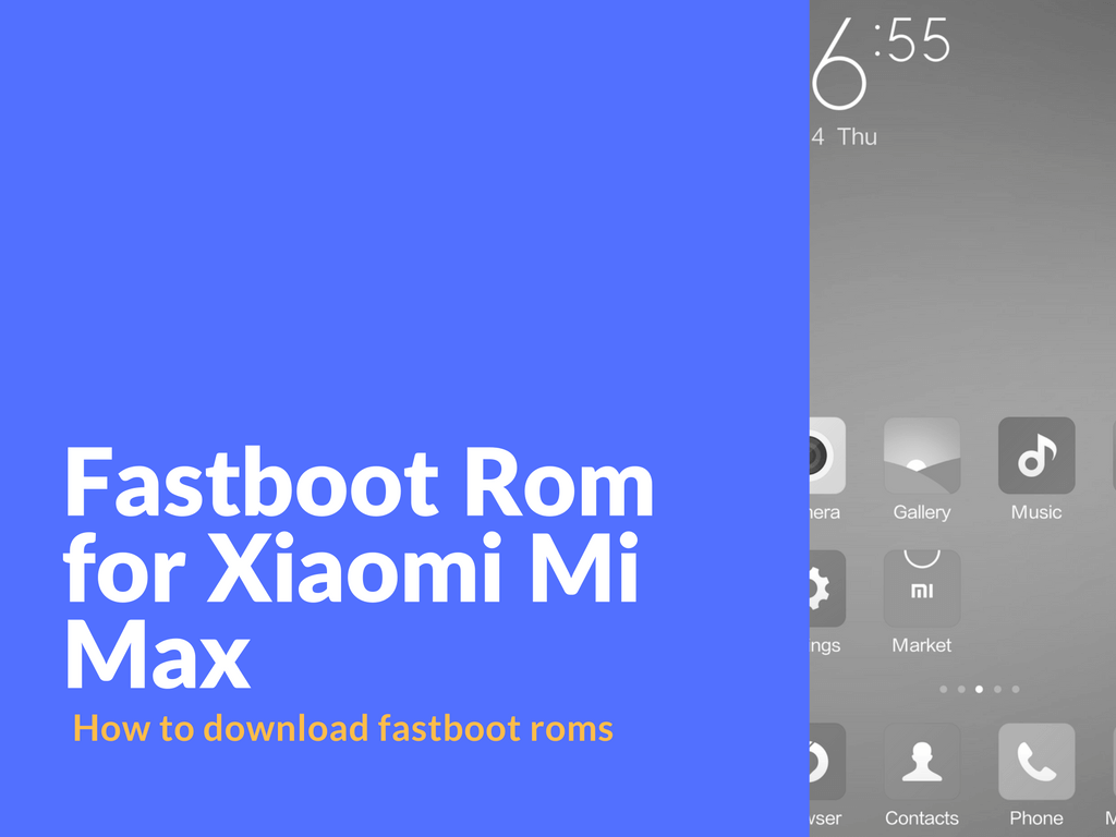 download fastboot roms from the official MIUI website
