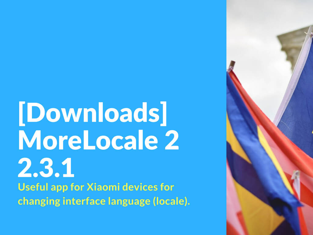 MoreLocale 2.3.1 Download link