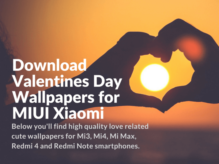Valentines Day Wallpaper Collection MIUI