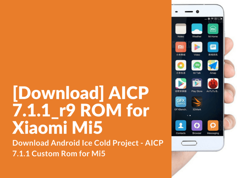 AICP 7.1.1 Custom Rom for Mi5