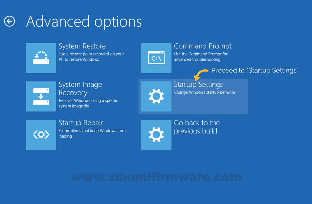 startup setting windows 7 driver signature