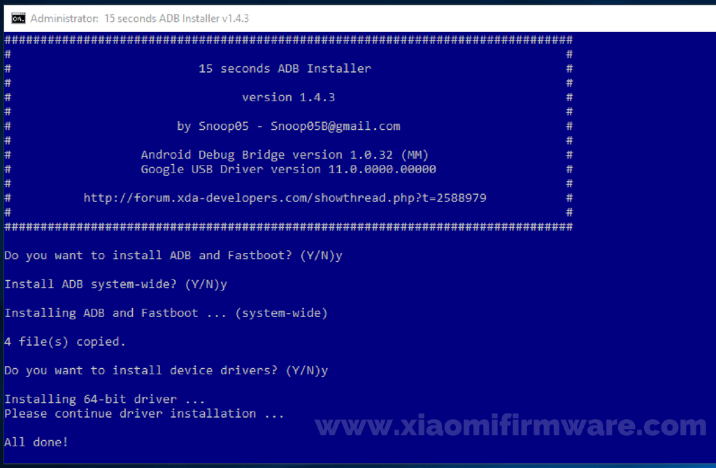 download 15 seconds adb installer v1 4.3