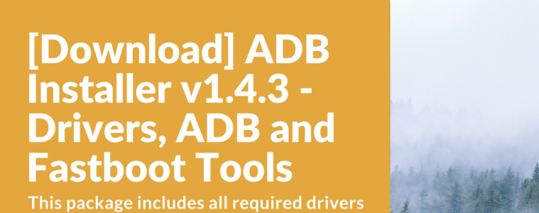 Download ADB Installer v1.4.3