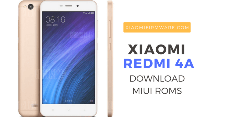 Download Redmi 4A MIUI ROM