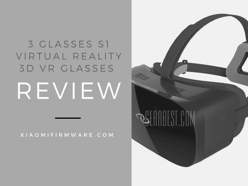 3 Glasses S1 Virtual Reality 3D VR Glasses for PC