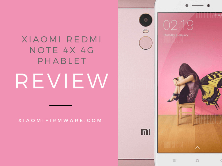 Xiaomi Redmi Note 4X 4G Phablet Review
