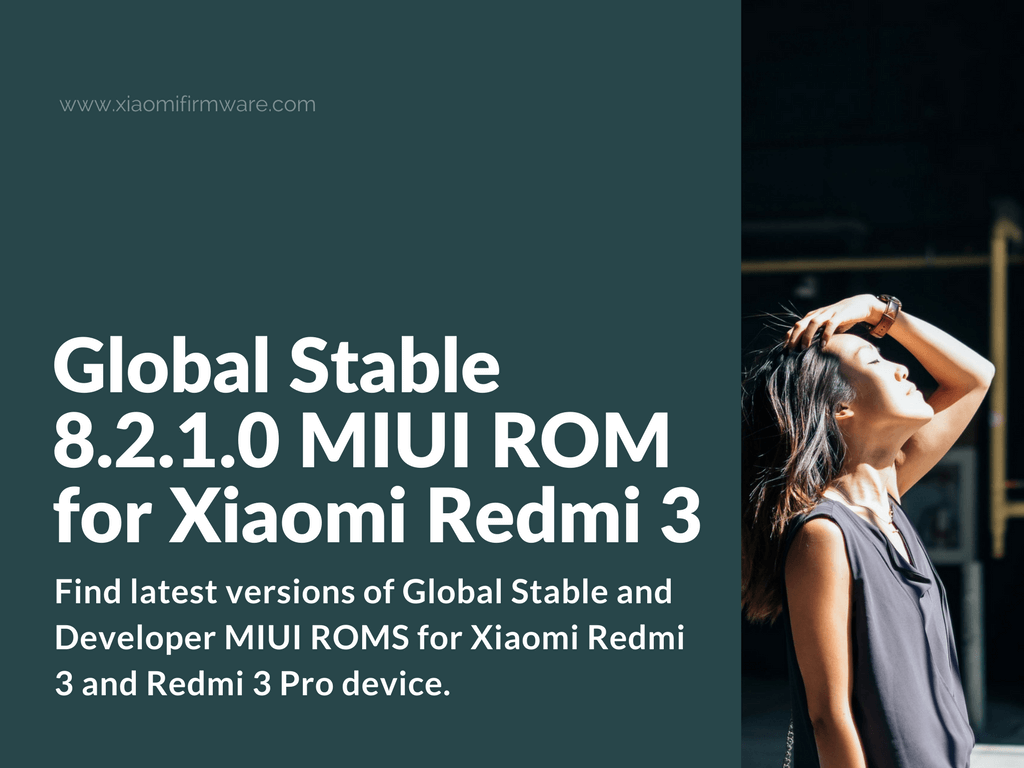 Global Stable 8.2.1.0 ROM for Redmi 3
