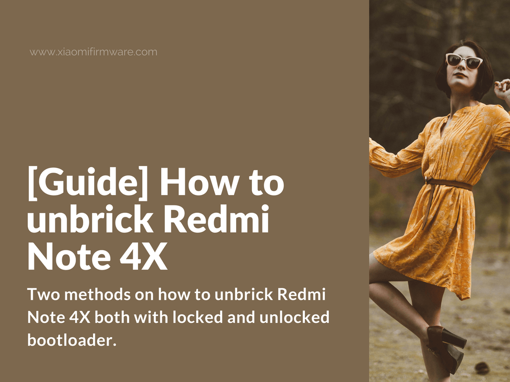 Unbrick fix bootloop Redmi Note 4X