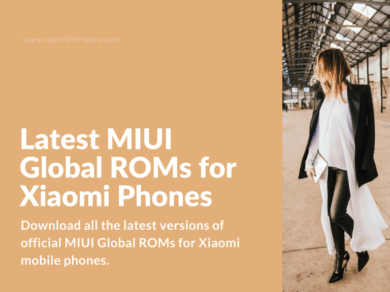 Official MIUI Global ROM for Xiaomi Devices