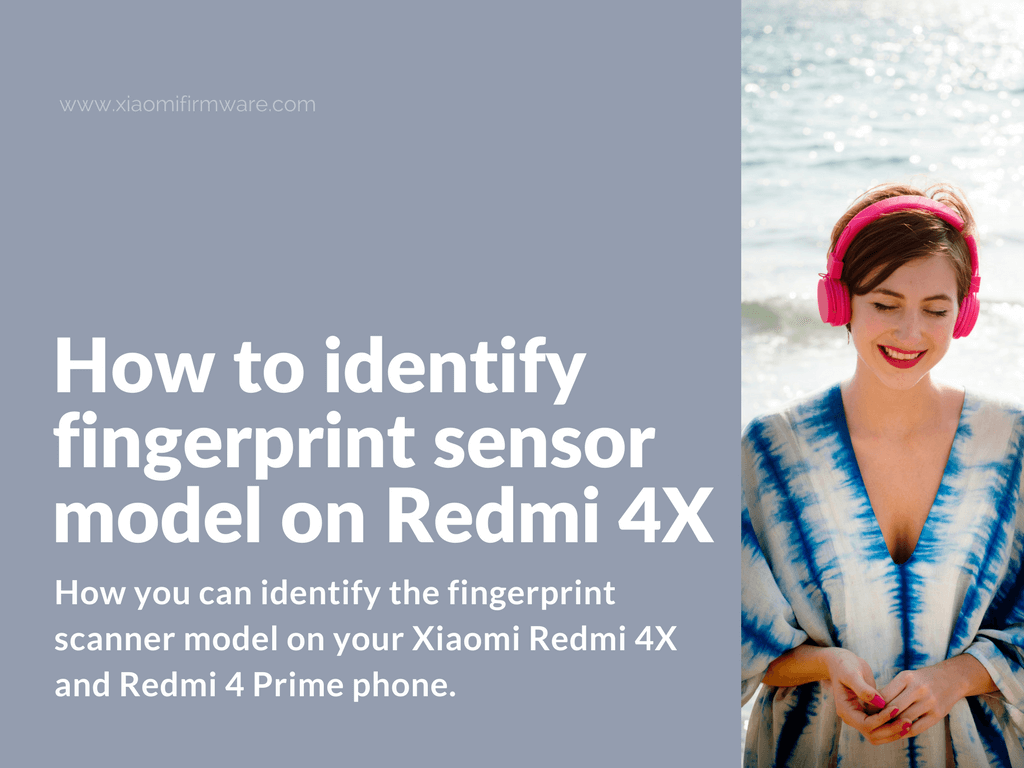 Which fingerprint sensor on Xiaomi Redmi 4X / Prime