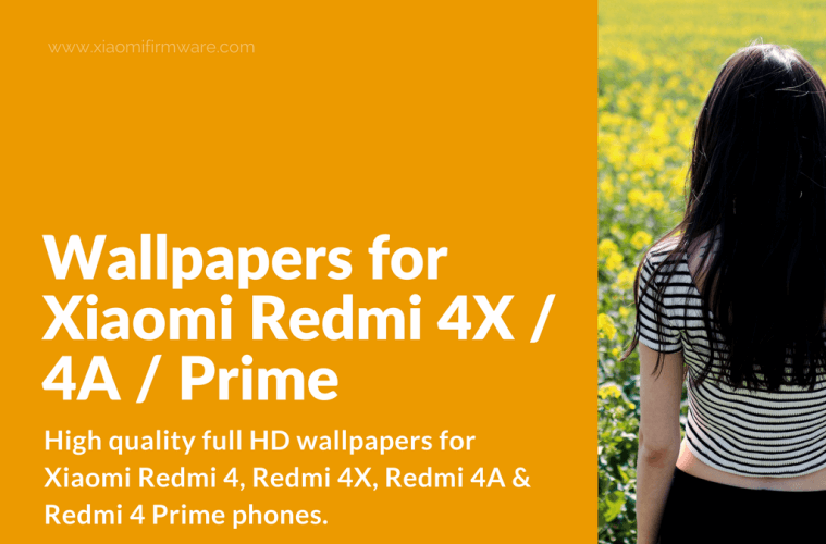 Wallpapers for Xiaomi Redmi 4X / 4A / Prime - Xiaomi Firmware