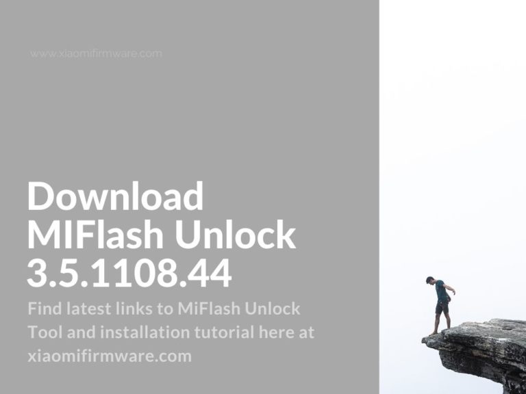 MiFlash Unlock 3.5.1108.44 Tutorial