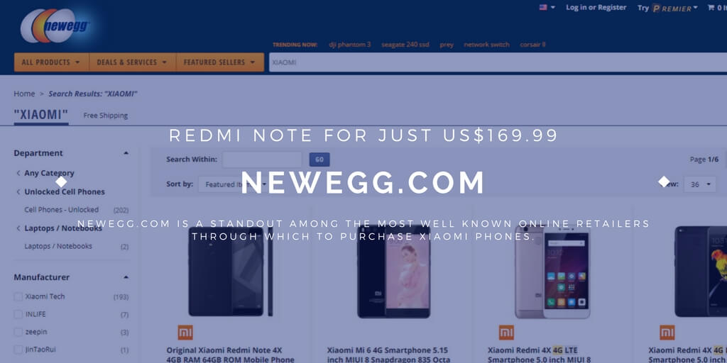 Buy Redmi Note for just 169.99