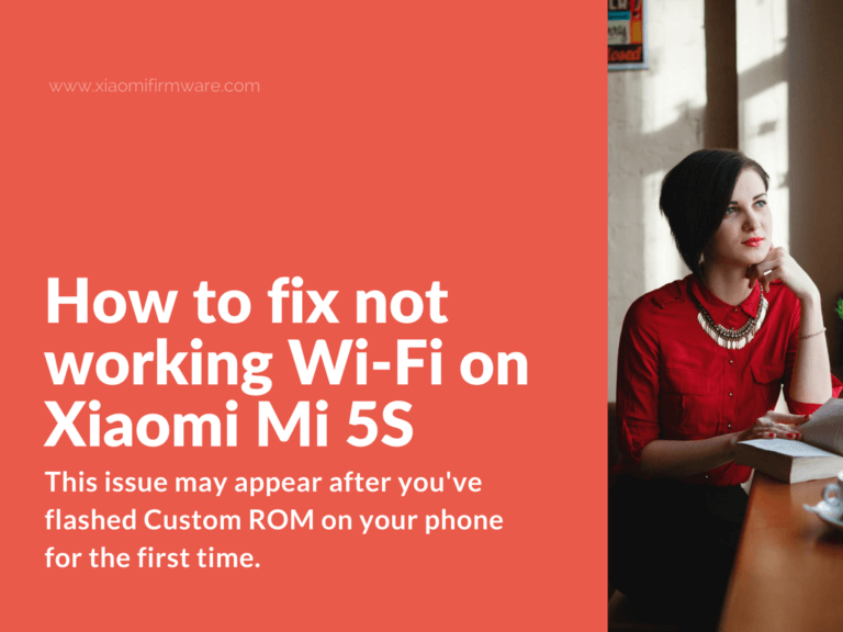 Can't connect to WiFi on Xiaomi Mi5S