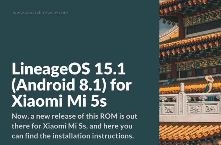 Unofficial LineageOS 15.1 (Android 8.1) for Xiaomi Mi 5s ...