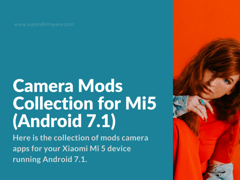 Download Camera Mods for Xiaomi Mi 5 Android 7