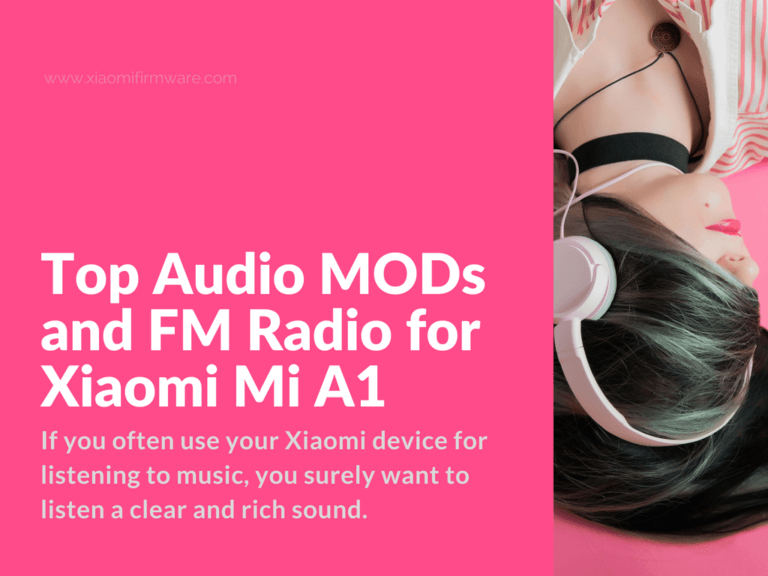 Top Audio Modification and Patches for Mi A1
