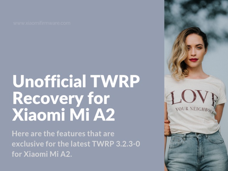Download and Install TWRP for Mi A2