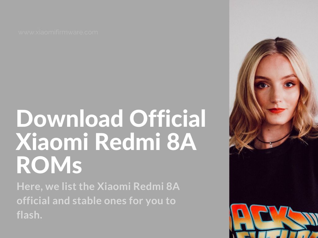 redmi 8a official firmware