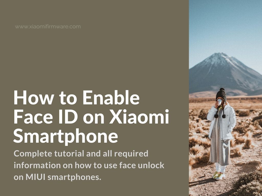 enable face id on xiaomi phone