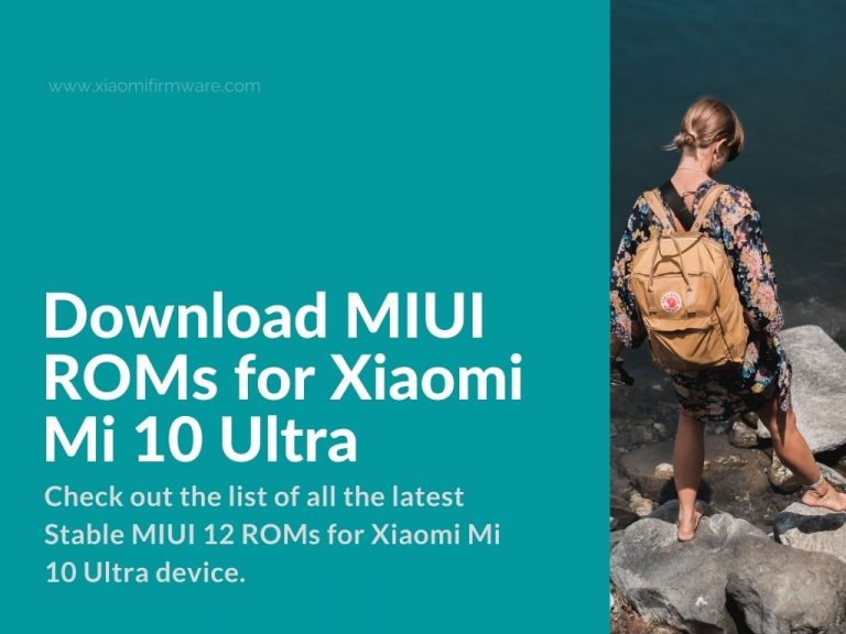 mi10 Ultra Xiaomi Firmware